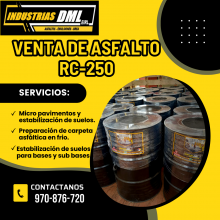 VENTA DE ASFALTO RC-250